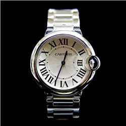 Cartier Ballon Bleu 33mm Womens Wristwatch