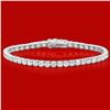 Image 1 : 18k Gold 11.28ct Diamond Bracelet