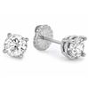 Image 3 : 14k White Gold 1.60ct Diamond Earrings