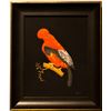 Image 1 : Indian Miniature Contemporary Bird Painting with Gemstones (Handmade)