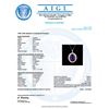 Image 5 : 14k Gold 50.00ct Amethyst 2.50ct Diamond Pendant