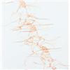Image 1 : GHADA AMER (b. 1963) UNTITLED 3 (COMPOSITION ORANGE) signed, titled and dated "Ghada Amer Untitle...