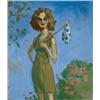 Image 1 : JOHN CURRIN (b.1962) HOBO gouache on paper 85/8 x 71/2 in. (21.9 x 19.1 cm) painted in 1996 ESTIM...