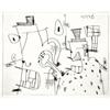 Image 2 : CARROLL DUNHAM (b.1949) UNTITLED (four works) each dated along the upper edge graphite on paper i...