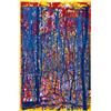 Image 1 : ANGUS FAIRHURST (b. 1966) UNDERDONE/OVERDONE PAINTING NO. 7 acrylic and silkscreen on panel 351/2...