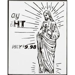 ANDY WARHOL (1928-1987) CHRIST stamped with Estate and Foundation seals and numbered ("PA 10.156 ...