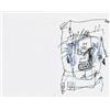 Image 1 : JEAN-MICHEL BASQUIAT (1960-1988) UNTITLED inscribed "SALOMEO" on the reverse black marker and blu...