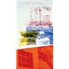Image 1 : ROBERT RAUSCHENBERG (b. 1925) UNTITLED signed and dated "Rauschenberg 88" on the reverse acrylic,...