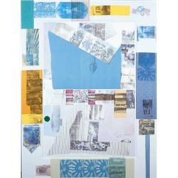 ROBERT RAUSCHENBERG (b. 1925) CLOISTER SERIES RUSH II signed, titled and dated "Rauschenberg 80 C...