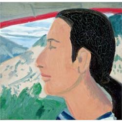 ALEX KATZ (b. 1927) STUDY FOR IMPALA signed, titled and dated "Alex Katz Study for Impala 1968" o...