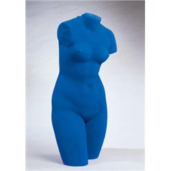 YVES KLEIN (b.1928) THE VENUS OF ALEXANDRIA plaster sculpture with dry blue pigment in synthetic ...
