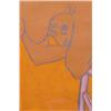 Image 1 : GEORGE SEGAL (1924-2000) UNTITLED signed and dated "Segal 64" lower right pastel on cardboard 181...