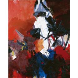 JEAN MIOTTE (b.1928) UNTITLED signed "Miotte" lower left oil on canvas 391/4 x 313/4 in. (99.7 x ...