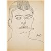 Image 1 : ANDY WARHOL (1928-1987) PAUL stamped with Estate and Foundation seals and numbered "262.001" on t...