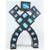Image 1 : Property of Enron NAM JUNE PAIK (b. 1932) RETROBOT welded steel, 19 color televisions and two
