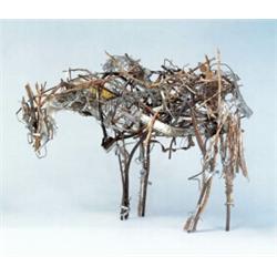 Property of Enron DEBORAH KAY BUTTERFIELD (b.1949) GOLDIE wood, aluminum, steel, plastic and ...