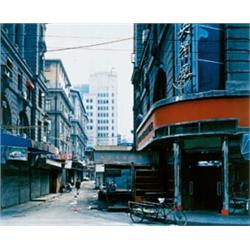 THOMAS STRUTH (b.1954) SASHI ER LU 2, SHANGHAI signed "Thomas Struth" on a label adhered to the r...