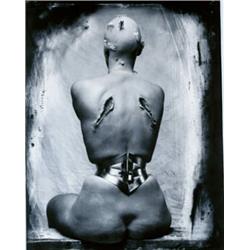 JOEL-PETER WITKIN (b. 1939) (I) WOMAN ONCE A BIRD (PHOTOGRAPH) (II) WOMAN ONCE A BIRD (WORK ON PA...