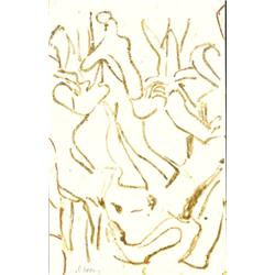 168 WILLEM DE KOONING (1904-1997) UNTITLED signed “de Kooning” lower left