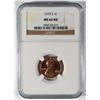 Image 1 : 1973-S LINCOLN CENT, NGC MS-66 RED
