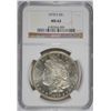 Image 1 : 1878-S MORGAN SILVER DOLLAR, NGC MS-63