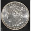 Image 2 : 1886 MORGAN SILVER DOLLAR, CCGS SUPERB GEM CHERRY!