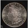 Image 2 : 1889-S MORGAN SILVER DOLLAR, CCGS CHOICE BU,   SEMI-KEY