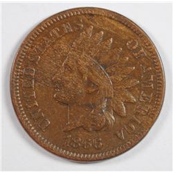 1866 INDIAN CENT XF