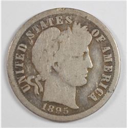 1895-O BARBER DIME G/VG