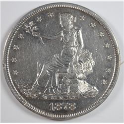 1878-S TRADE DOLLAR AU-58