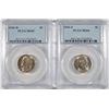 Image 1 : 2 PCGS JEFFERSON NICKELS 1941-S MS-66, 41-D MS-65