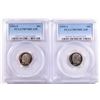 Image 1 : 1994-S, & 95-S ROOSEVELT DIMES PCGS PR-70 DCAM
