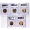 Image 2 : (5) SACAGAWEA DOLLARS ALL PCGS PR-69 DCAM 2000-S, (2) 02-S, 11-S, 14-S