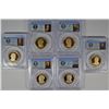 Image 1 : (6) PRESIDENTIAL DOLLARS ALL PCGS PR-69 DCAM