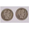Image 1 : 1911-D GOOD & 1915-S VG BARBER QUARTERS,  KEY DATES