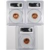 Image 2 : (3) PCGS GRADED 1971-S LINCOLN CENTS: (2) PR-67 RED & (1) PR-67 RED CAMEO