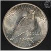 Image 3 : 1935-S PEACE SILVER DOLLAR, CCGS CHOICE BU,  SEMI-KEY