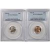 Image 1 : 1946-D & 1958-D ROOSEVELT DIMES, PCGS MS-66 FULL BANDS