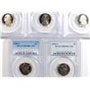 Image 2 : (5) JEFFERSON NICKELS PCGS PR-69 DCAM