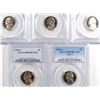 Image 2 : (5) JEFFERSON NICKELS PCGS PR-69 DCAM