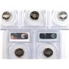 Image 3 : (5) JEFFERSON NICKELS PCGS PR-69 DCAM