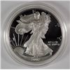 Image 2 : 2002 PROOF AMERICAN SILVER EAGLE IN NICE ORIGINAL BOX/CERT