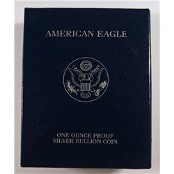 2003 PROOF AMERICAN SILVER EAGLE IN NICE ORIGINAL BOX/CERT