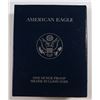 Image 1 : 2003 PROOF AMERICAN SILVER EAGLE IN NICE ORIGINAL BOX/CERT