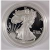 Image 2 : 2007 PROOF AMERICAN SILVER EAGLE IN NICE ORIGINAL BOX/CERT