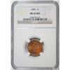Image 1 : 1898 INDIAN CENT NGC MS-63 RD