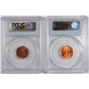 Image 2 : 1950-D & 1950-S LINCOLN CENTS, PCGS MS-66 RED
