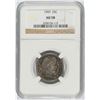 Image 1 : 1909 BARBER QUARTER, NGC AU-58