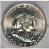 Image 2 : 1957-D FRANKLIN HALF DOLLAR, PCGS MS-64 FBL
