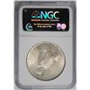 Image 4 : 1923 PEACE SILVER DOLLAR, NGC MS-66  NICE!